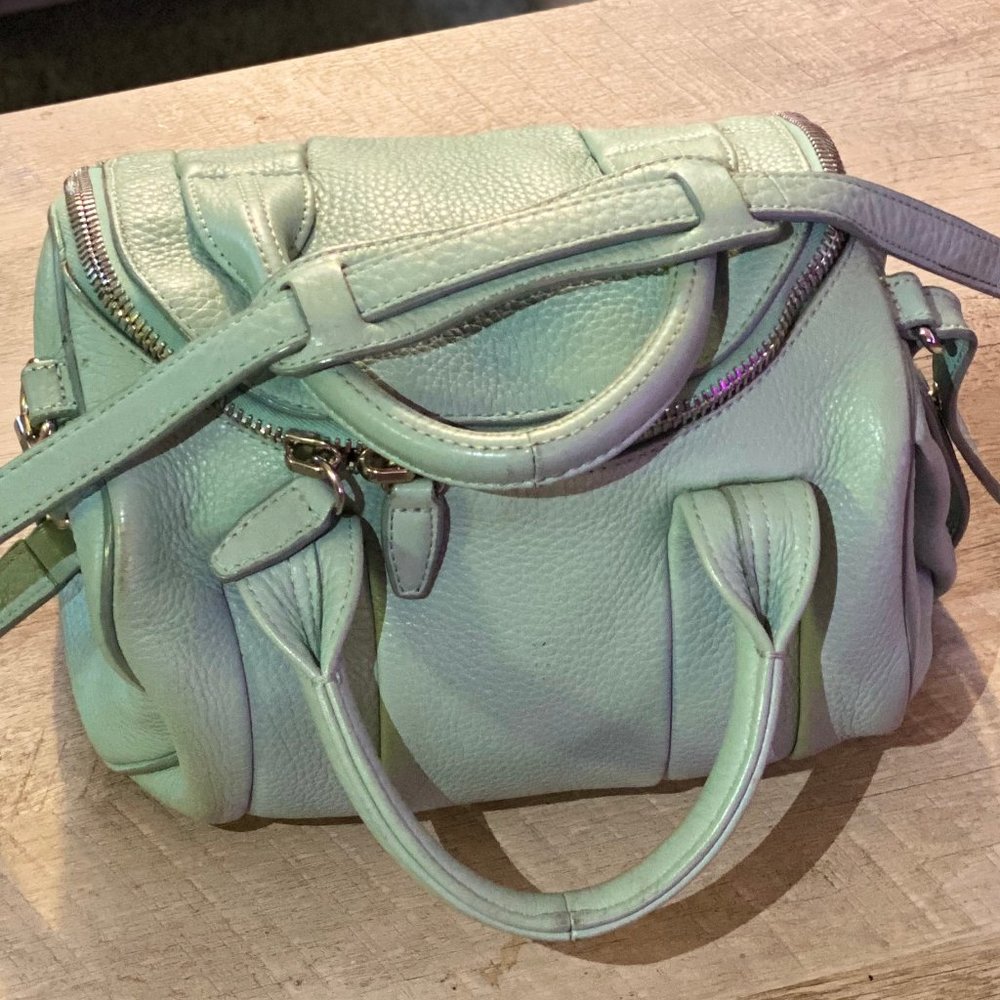 Alexander Wang Rocco In Pebbled Peppermint